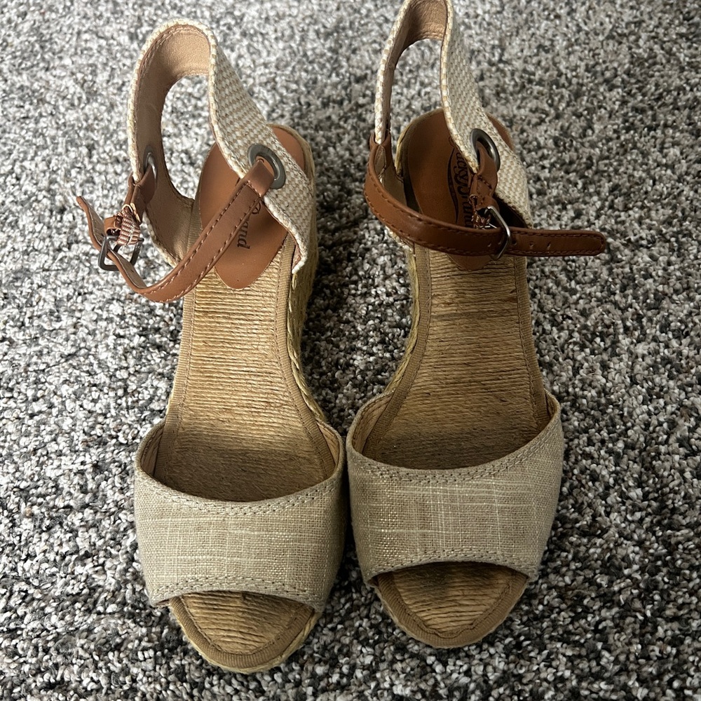 Lucky Brand Espadrille Wedges